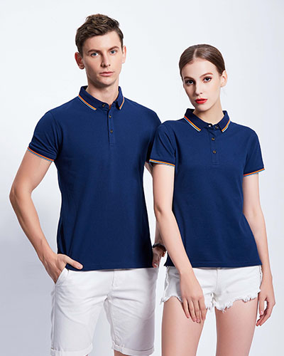 夏季短袖Polo衫(shān)定制